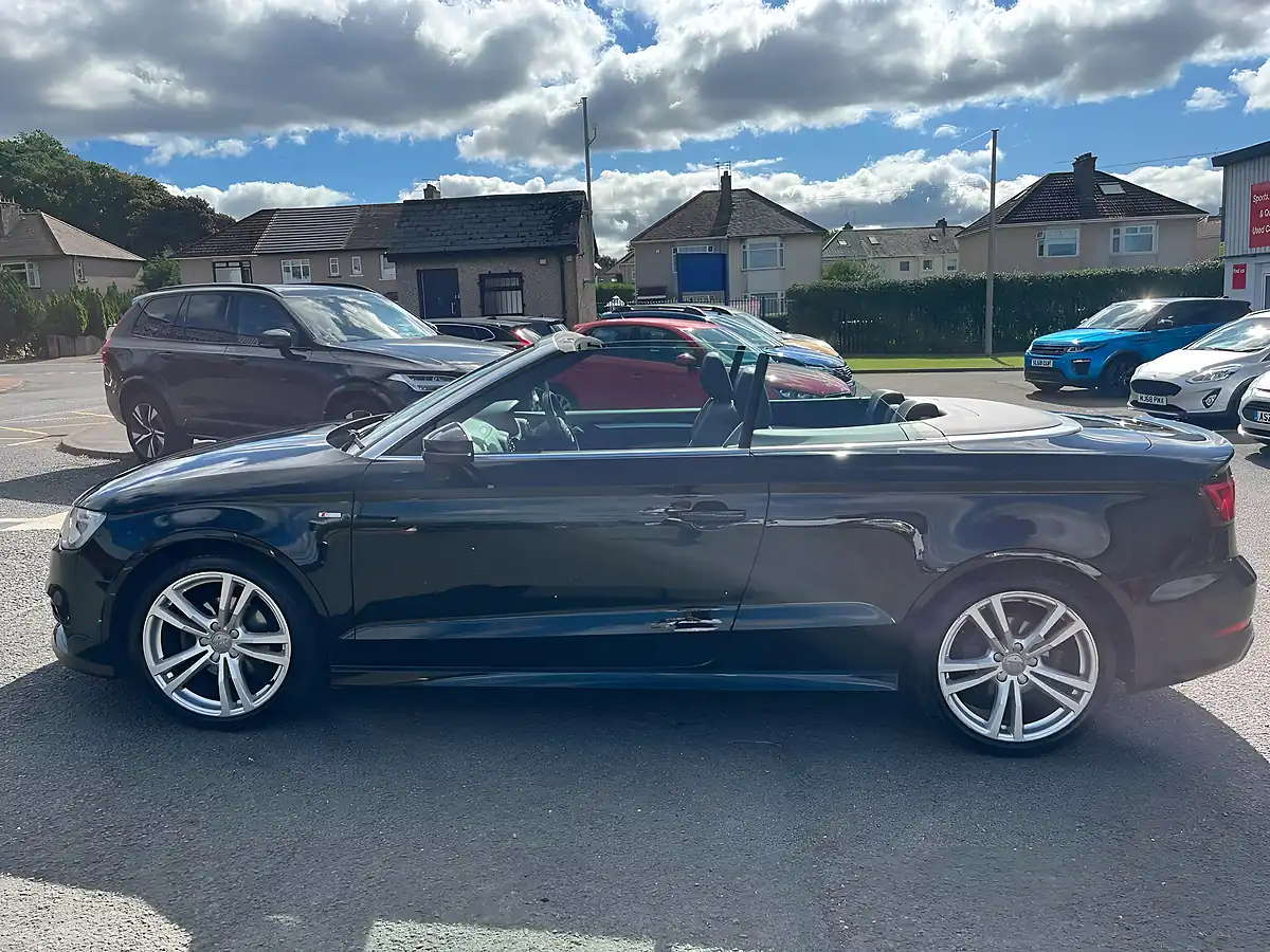 Used 2015 Audi A3 Cabriolet S Line Black - Interior and Exterior details 8