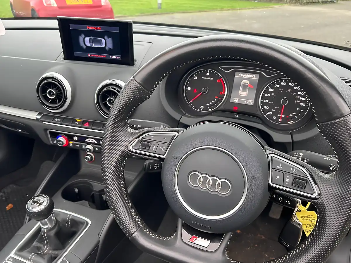 Used 2015 Audi A3 Cabriolet S Line Grey - Interior and Exterior details 10