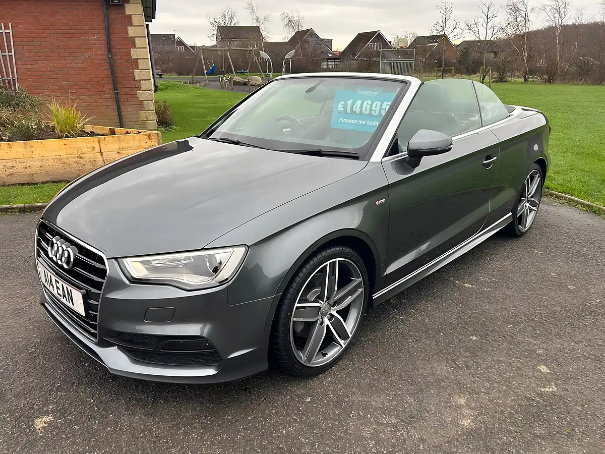 Used 2015 Audi A3 Cabriolet S Line Grey - Interior and Exterior details 2