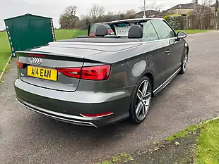 Used 2015 Audi A3 Cabriolet S Line Grey - Interior and Exterior details 5