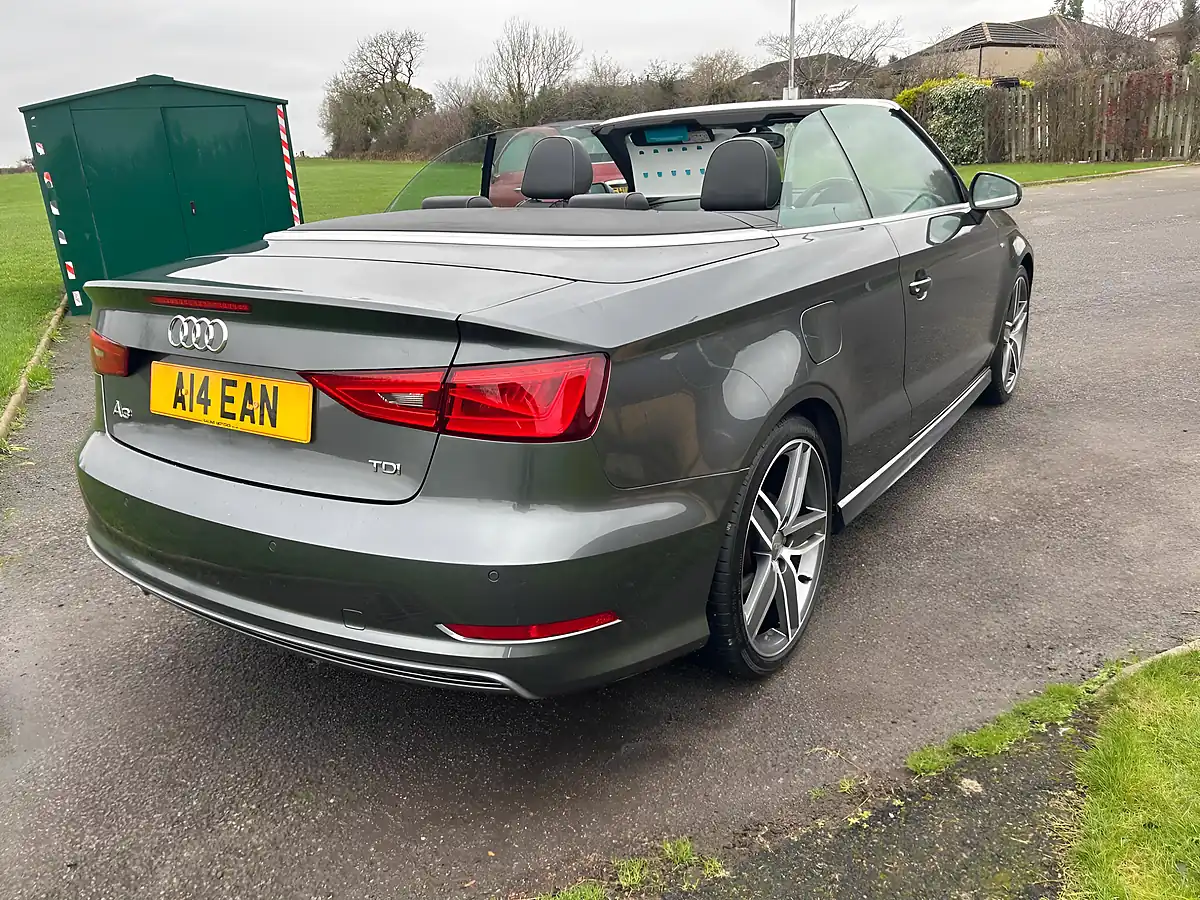 Used 2015 Audi A3 Cabriolet S Line Grey - Interior and Exterior details 5