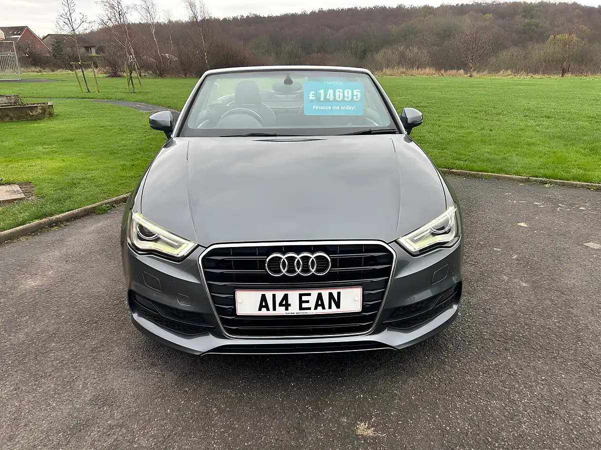 Used 2015 Audi A3 Cabriolet S Line Grey - Interior and Exterior details 8