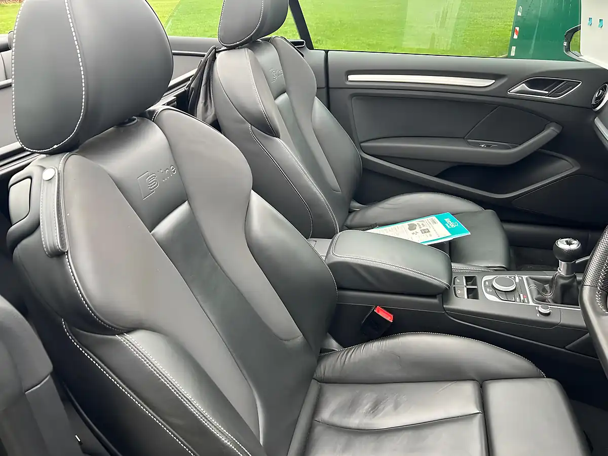 Used 2015 Audi A3 Cabriolet S Line Grey - Interior and Exterior details 9