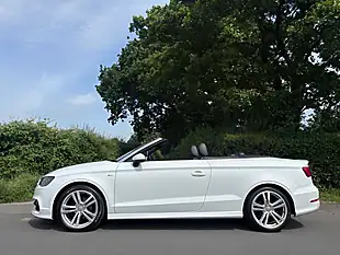 Used 2015 Audi A3 Cabriolet S Line White - Interior and Exterior details 10