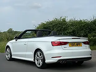 Used 2015 Audi A3 Cabriolet S Line White - Interior and Exterior details 12