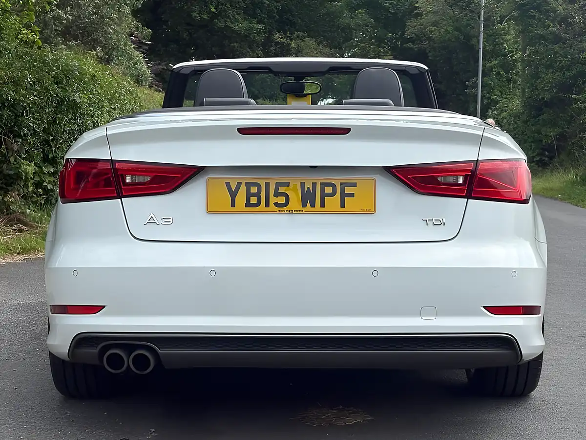 Used 2015 Audi A3 Cabriolet S Line White - Interior and Exterior details 13