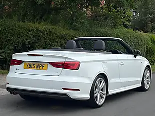 Used 2015 Audi A3 Cabriolet S Line White - Interior and Exterior details 14