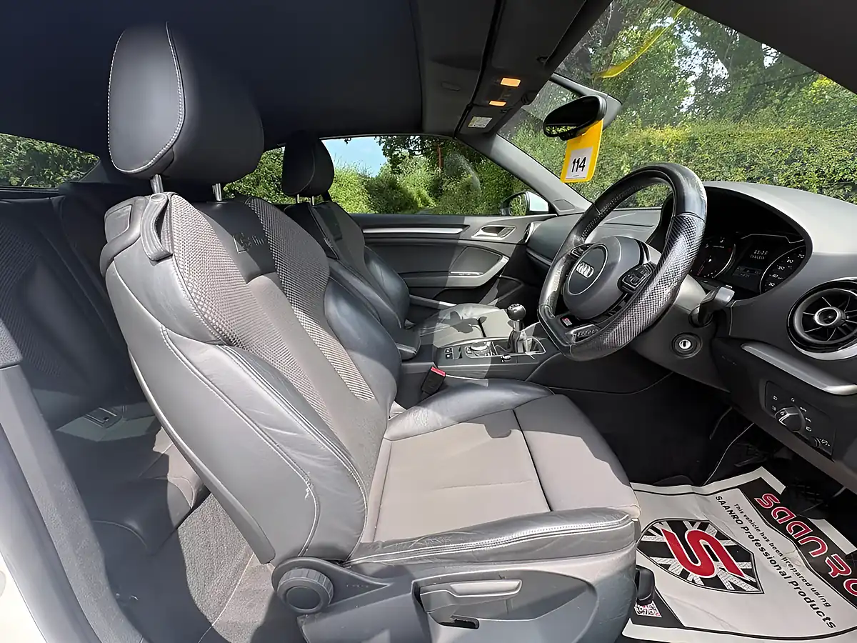 Used 2015 Audi A3 Cabriolet S Line White - Interior and Exterior details 16