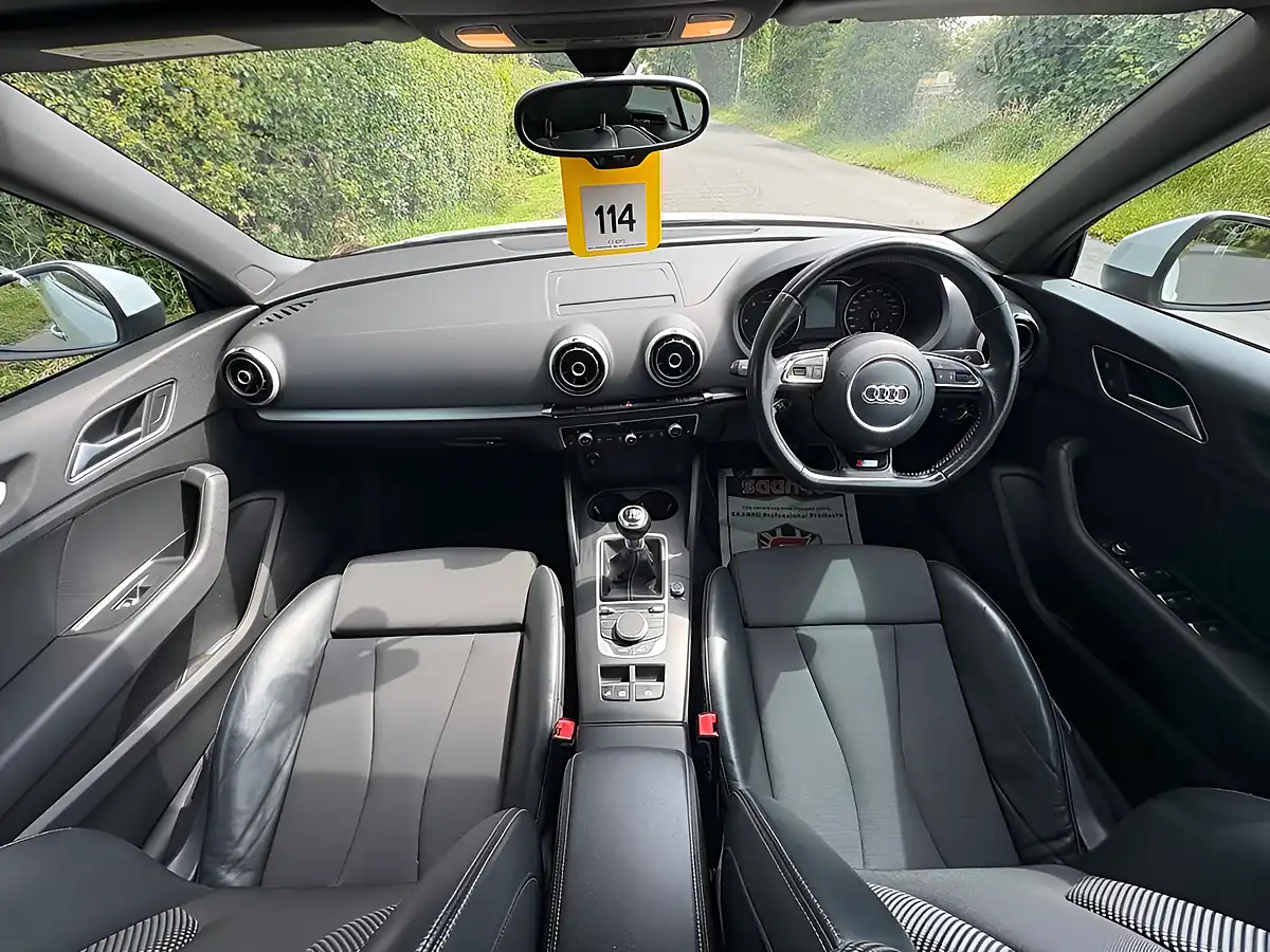 Used 2015 Audi A3 Cabriolet S Line White - Interior and Exterior details 18