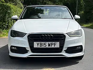 Used 2015 Audi A3 Cabriolet S Line White - Interior and Exterior details 3