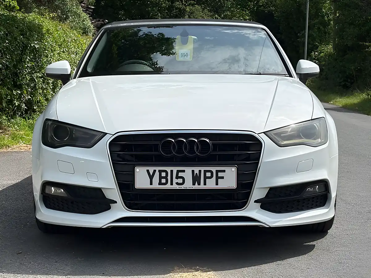 Used 2015 Audi A3 Cabriolet S Line White - Interior and Exterior details 3