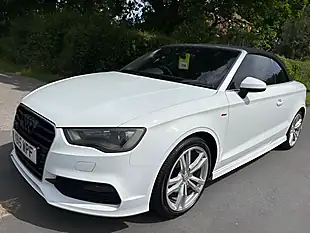 Used 2015 Audi A3 Cabriolet S Line White - Interior and Exterior details 4
