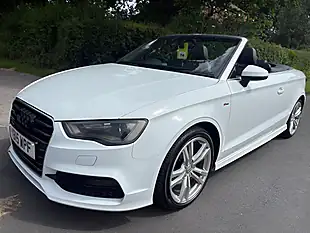 Used 2015 Audi A3 Cabriolet S Line White - Interior and Exterior details 5