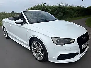 Used 2015 Audi A3 Cabriolet S Line White - Interior and Exterior details 6
