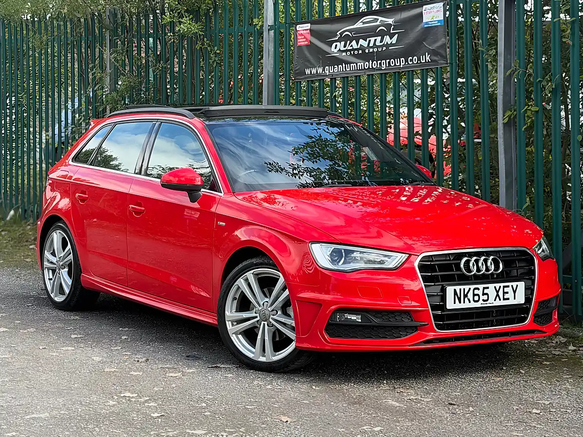 Used 2015 Audi A3 S Line Red - Front View