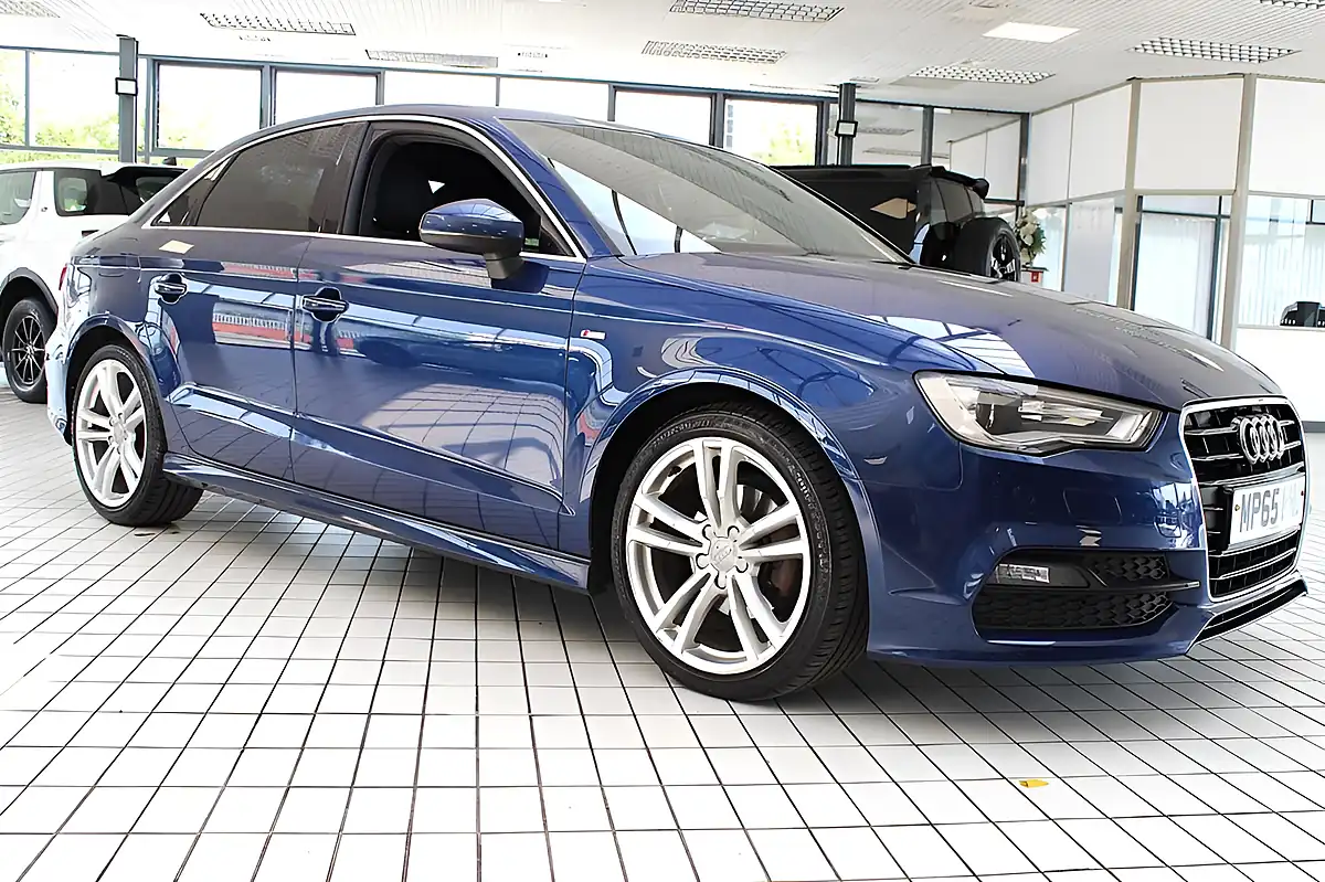 Used 2015 Audi A3 S Line Scuba Blue - Interior and Exterior details 7