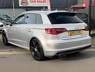 Used 2015 Audi A3 S Line Silver - Interior and Exterior details 2
