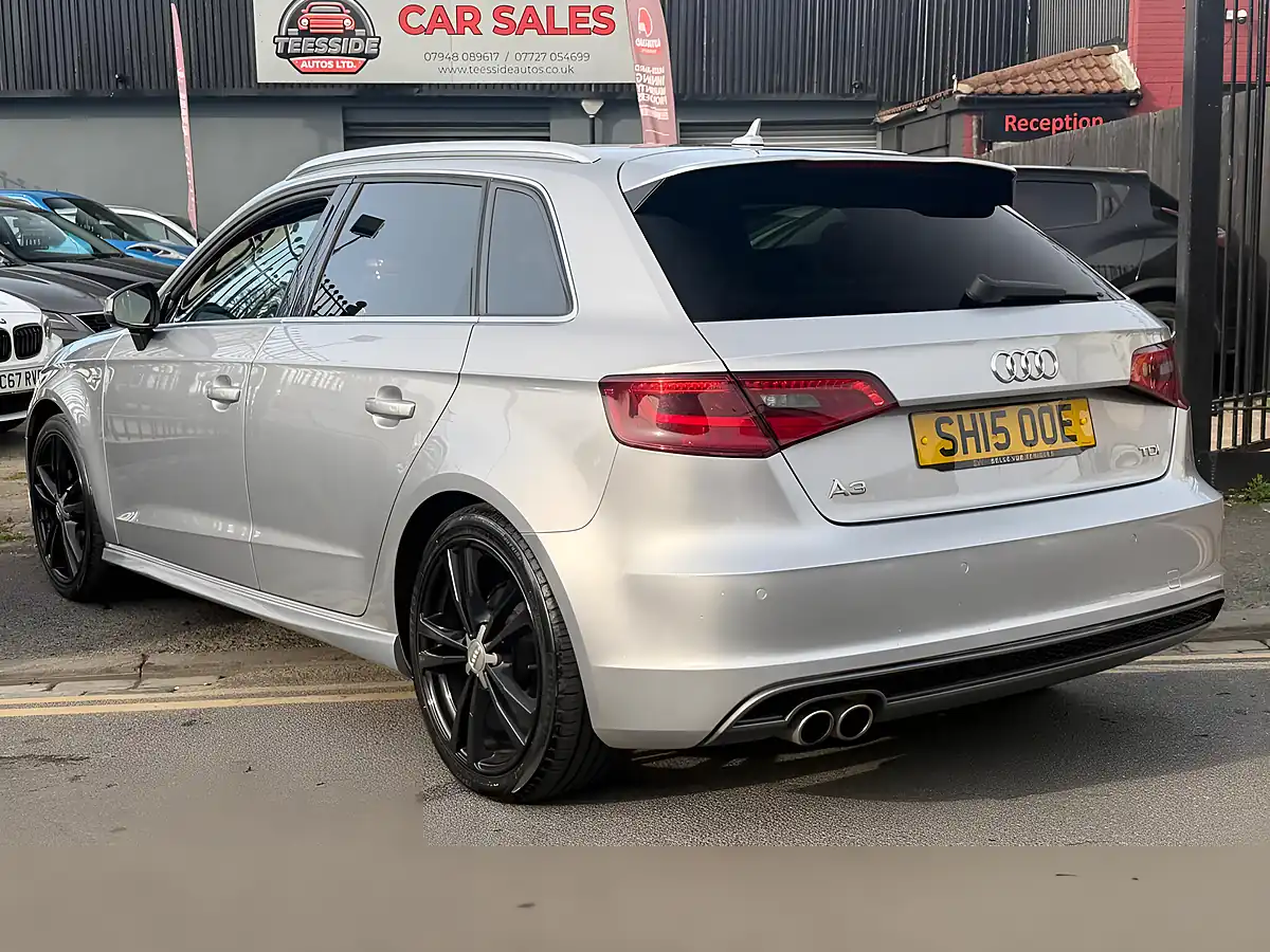 Used 2015 Audi A3 S Line Silver - Interior and Exterior details 2