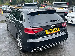 Used 2015 Audi A3 S Line Sportback Black - Interior and Exterior details 6