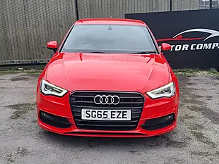 Used 2015 Audi A3 S Line Sportback Red - Interior and Exterior details 2
