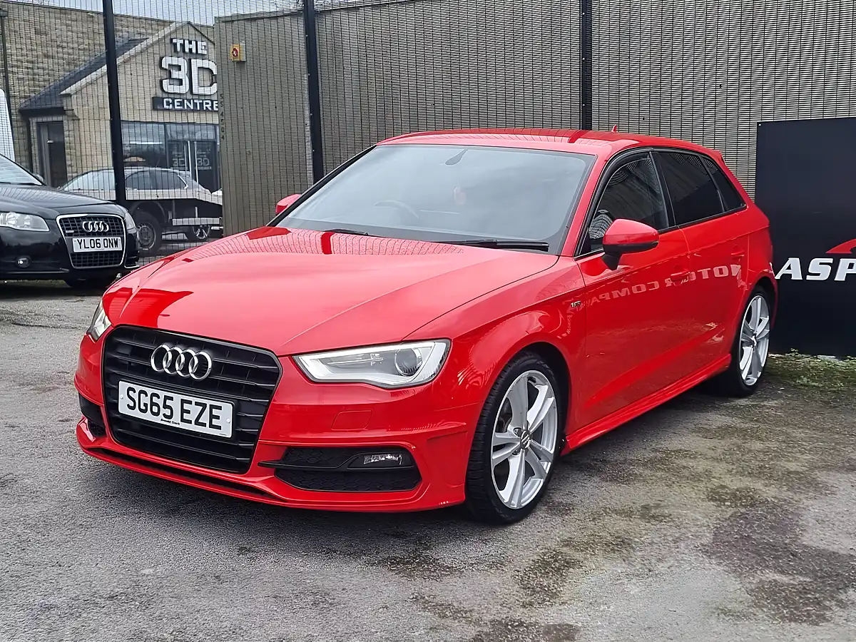 Used 2015 Audi A3 S Line Sportback Red - Interior and Exterior details 3