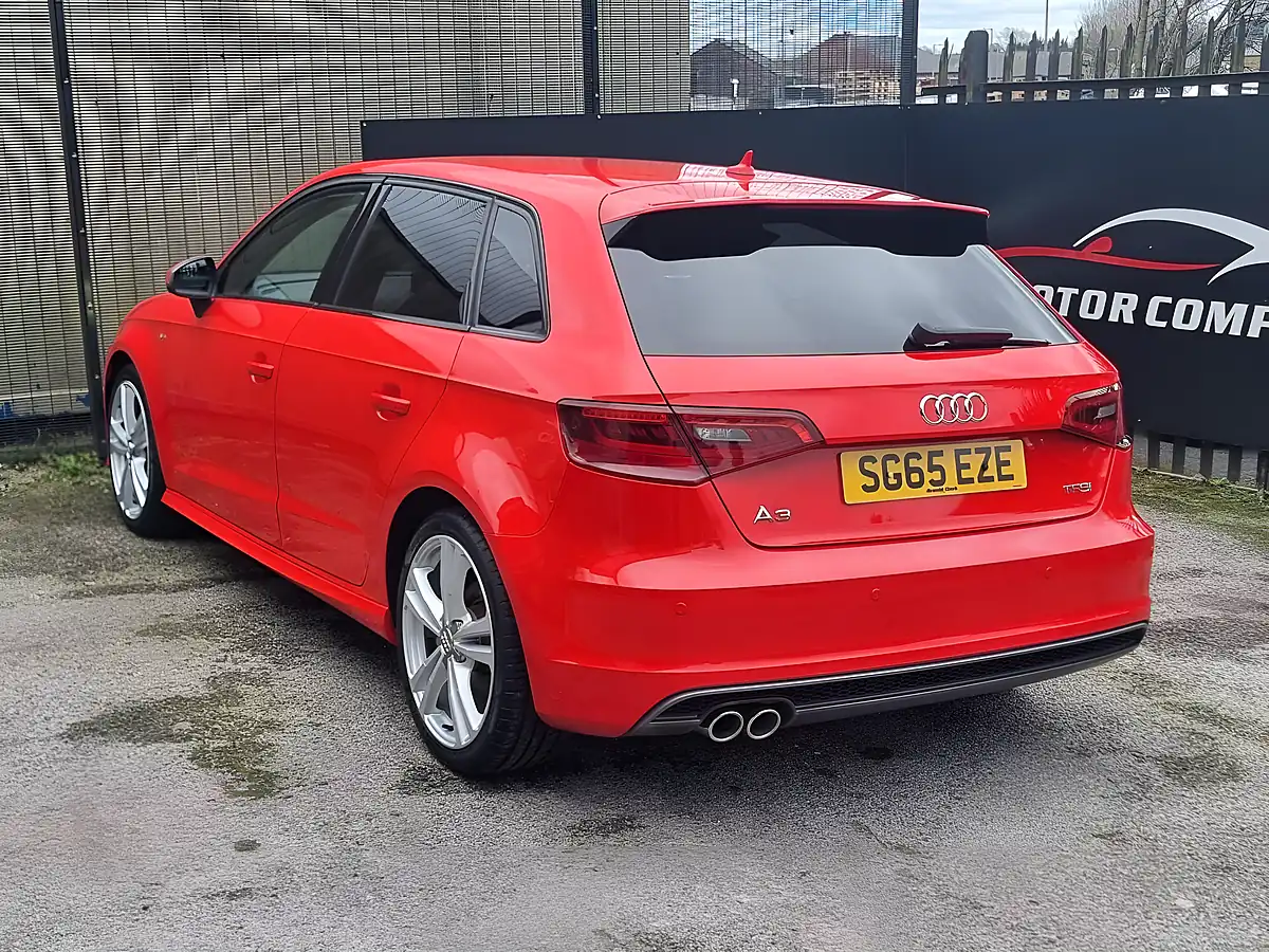 Used 2015 Audi A3 S Line Sportback Red - Interior and Exterior details 4