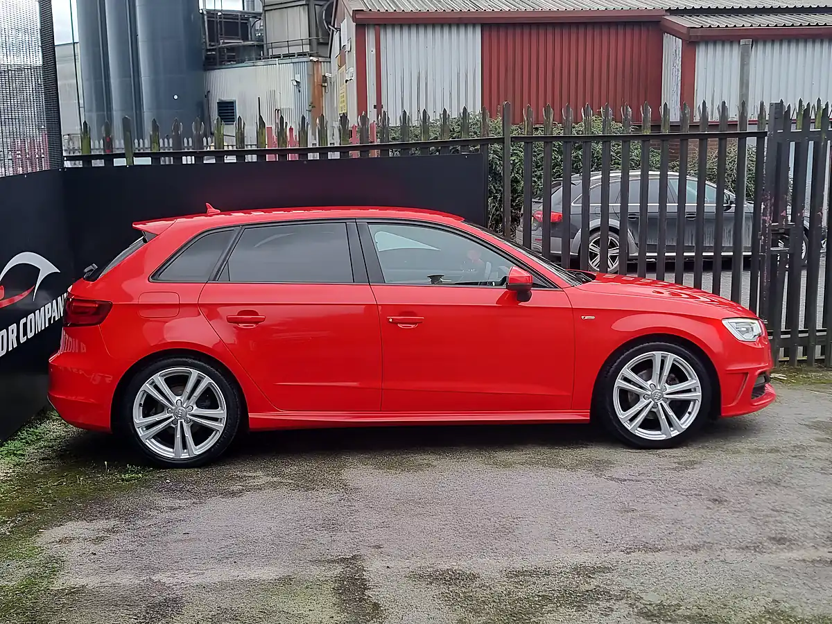 Used 2015 Audi A3 S Line Sportback Red - Interior and Exterior details 6