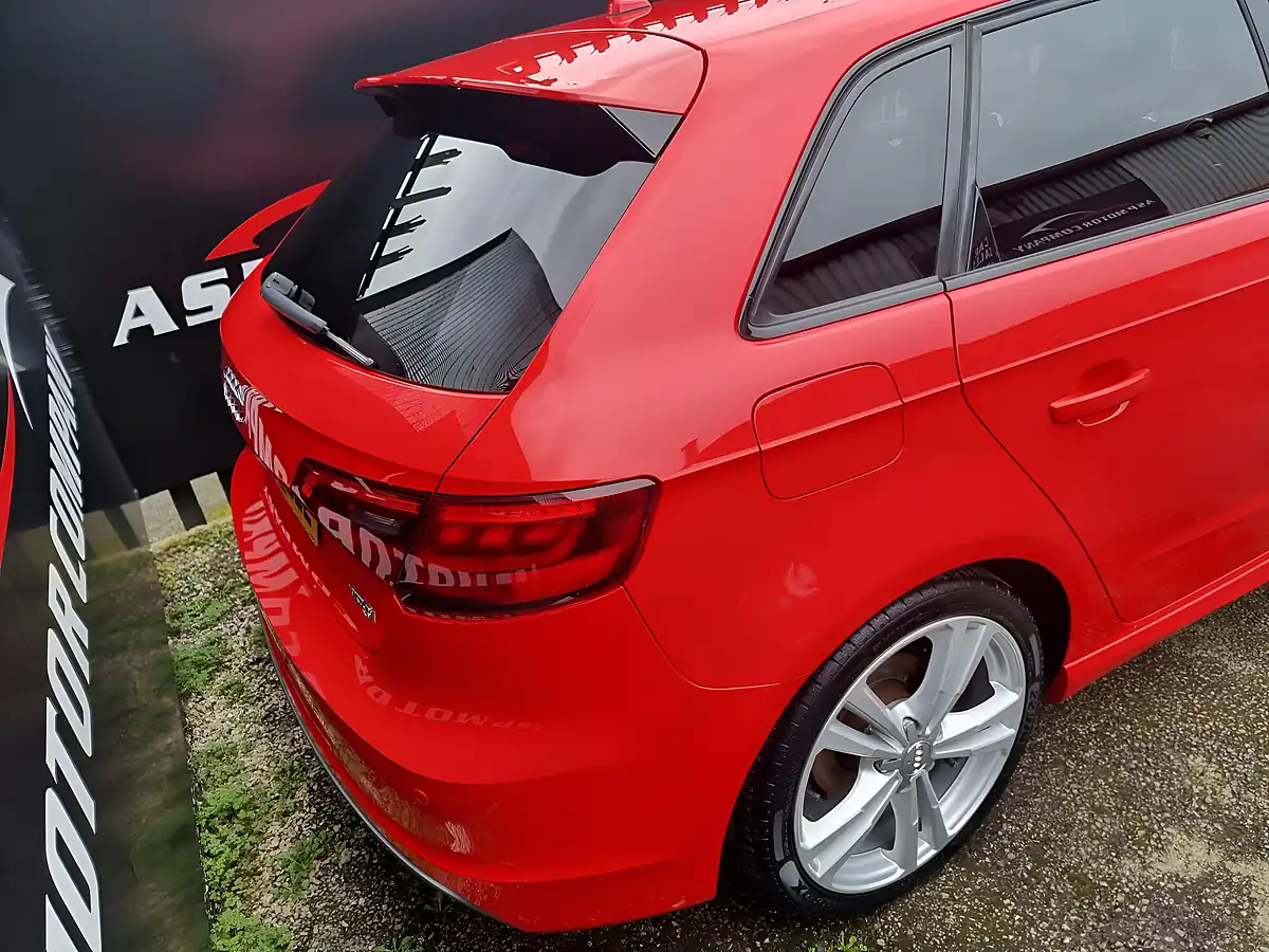 Used 2015 Audi A3 S Line Sportback Red - Interior and Exterior details 8