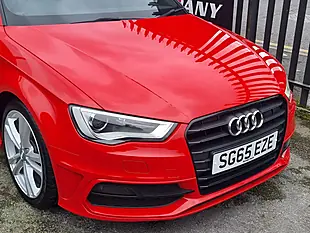 Used 2015 Audi A3 S Line Sportback Red - Interior and Exterior details 9