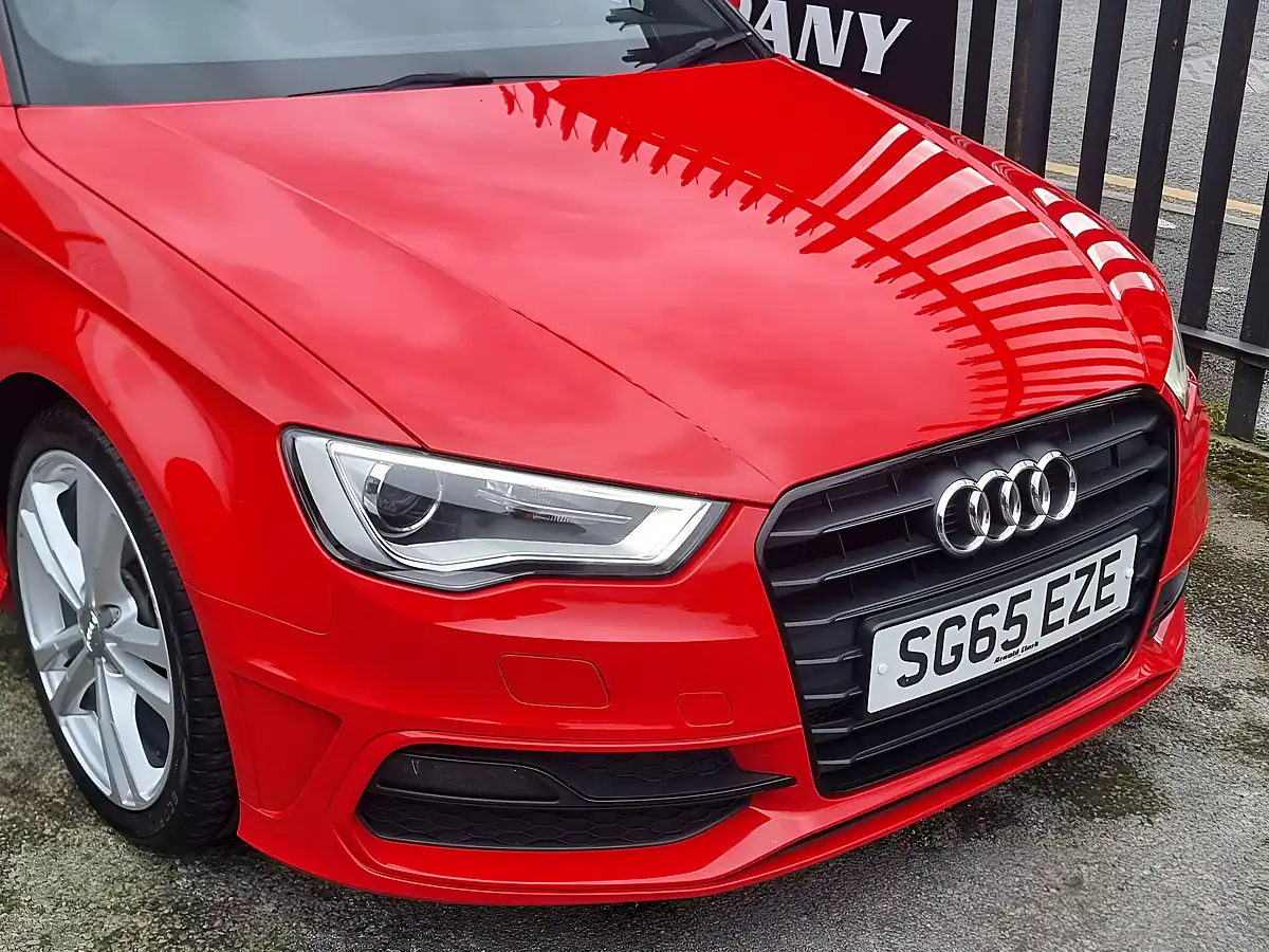 Used 2015 Audi A3 S Line Sportback Red - Interior and Exterior details 9