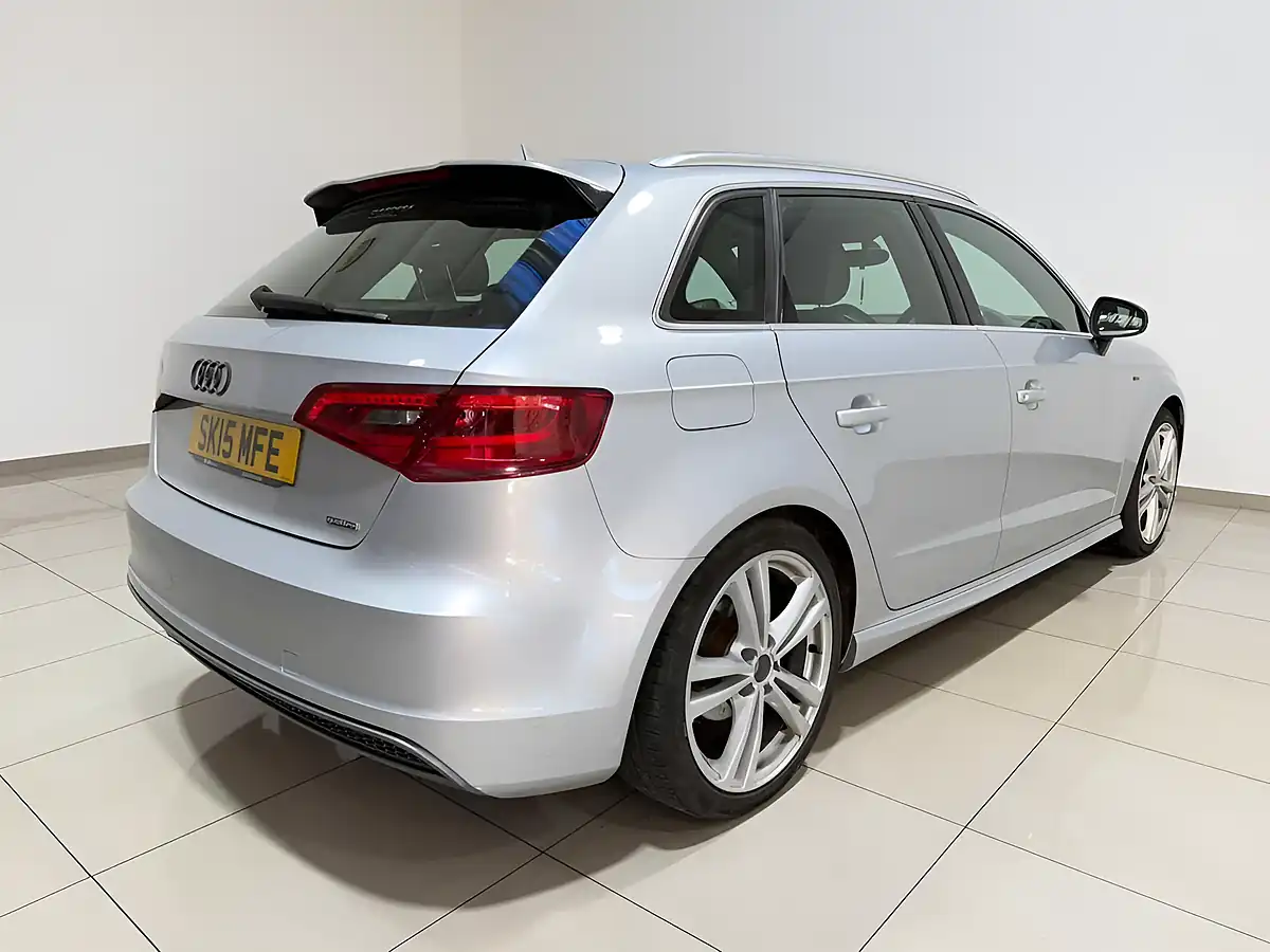 Used 2015 Audi A3 S Line Sportback Silver - Interior and Exterior details 14