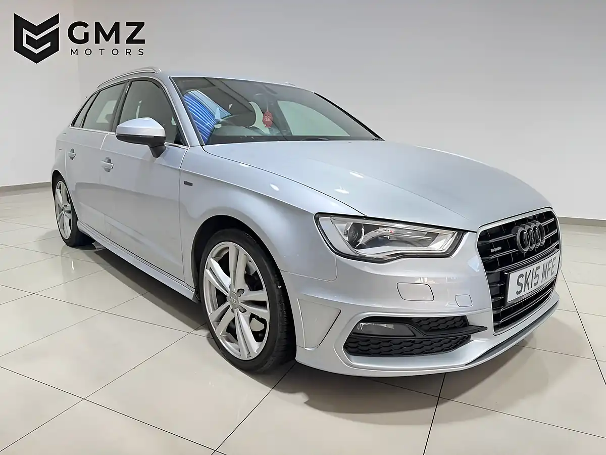 Used 2015 Audi A3 S Line Sportback Silver - Interior and Exterior details 2