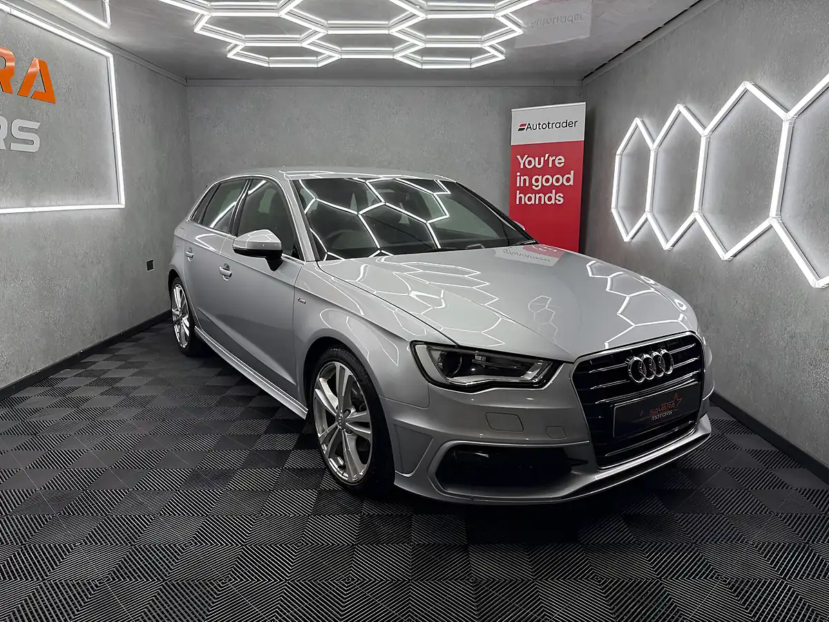 Used 2015 Audi A3 S Line Sportback Silver - Interior and Exterior details 7