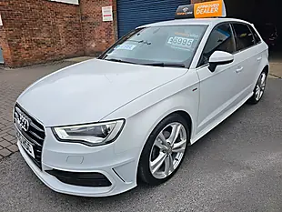 Used 2015 Audi A3 S Line Sportback White - Interior and Exterior details 2