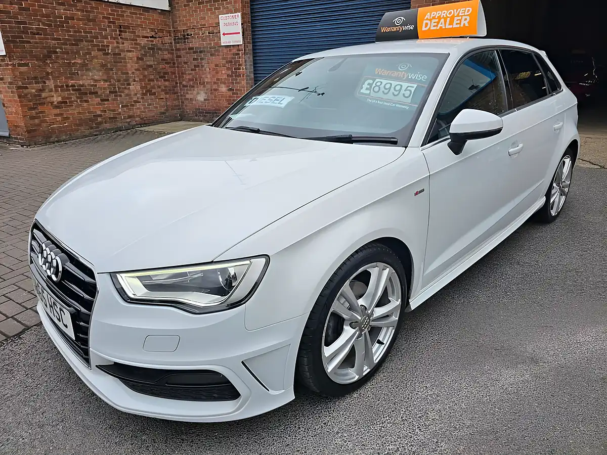 Used 2015 Audi A3 S Line Sportback White - Interior and Exterior details 2