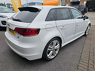 Used 2015 Audi A3 S Line Sportback White - Interior and Exterior details 4