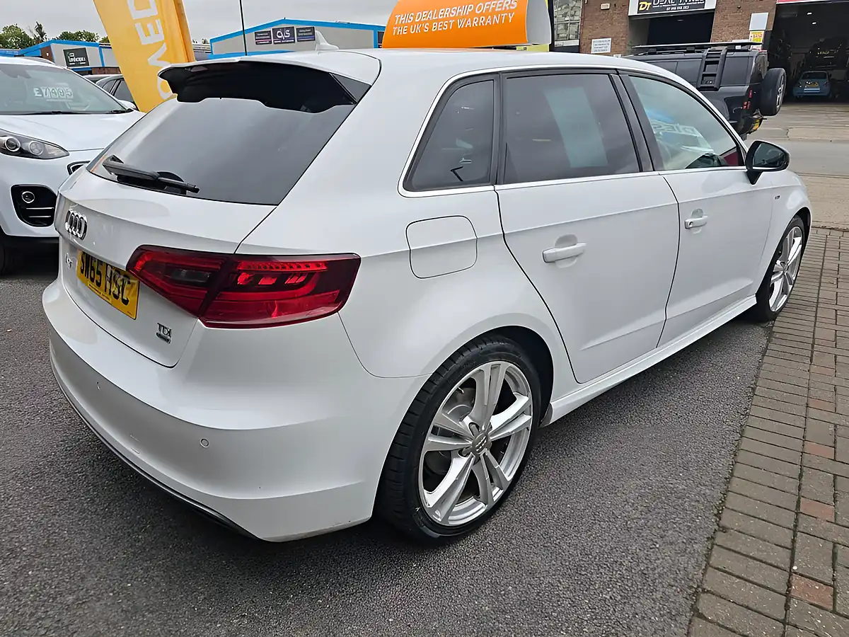 Used 2015 Audi A3 S Line Sportback White - Interior and Exterior details 4