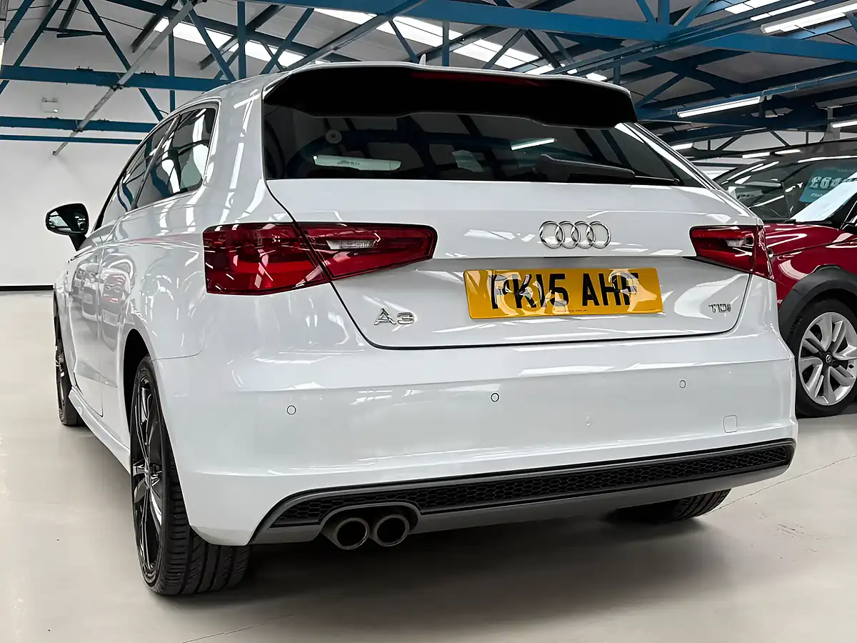 Used 2015 Audi A3 S Line White - Interior and Exterior details 10