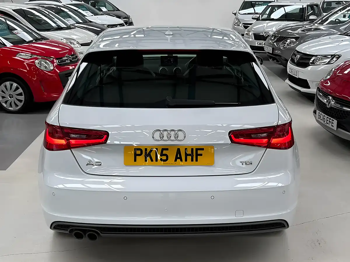 Used 2015 Audi A3 S Line White - Interior and Exterior details 11