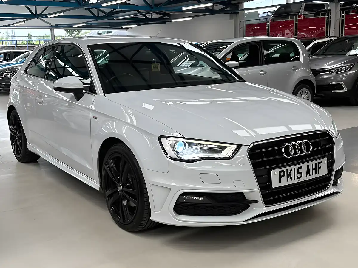 Used 2015 Audi A3 S Line White - Interior and Exterior details 2