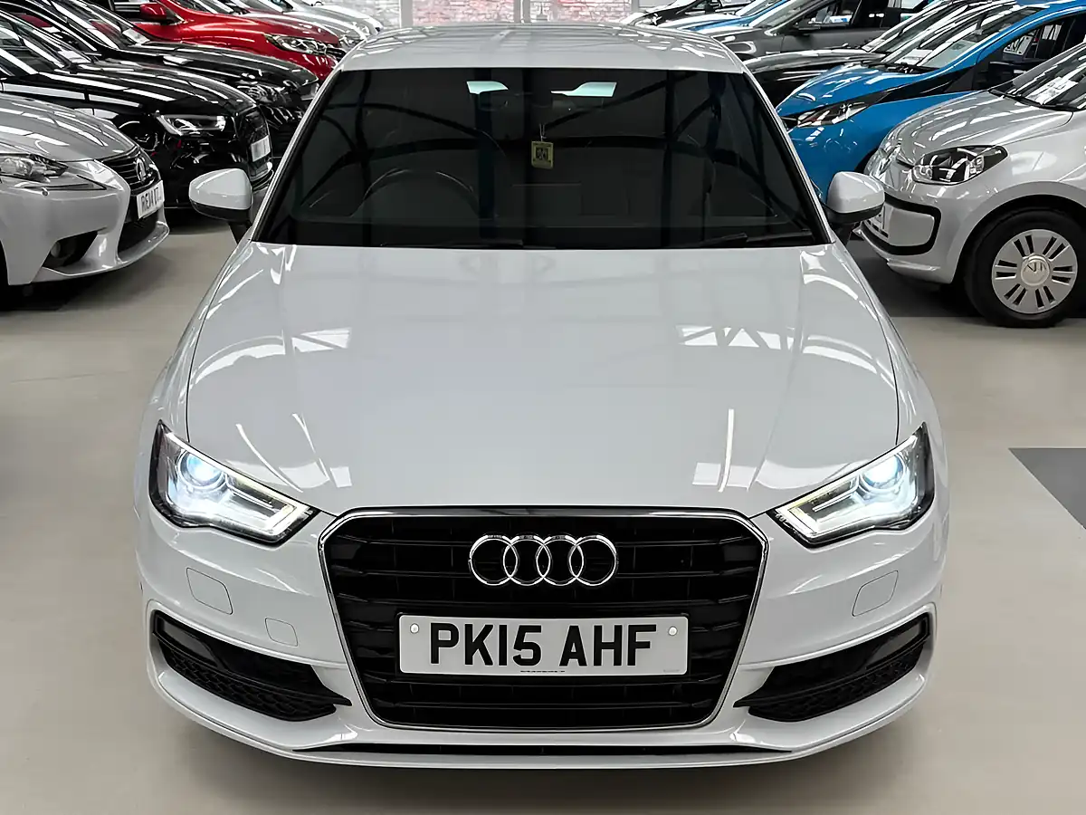Used 2015 Audi A3 S Line White - Interior and Exterior details 3