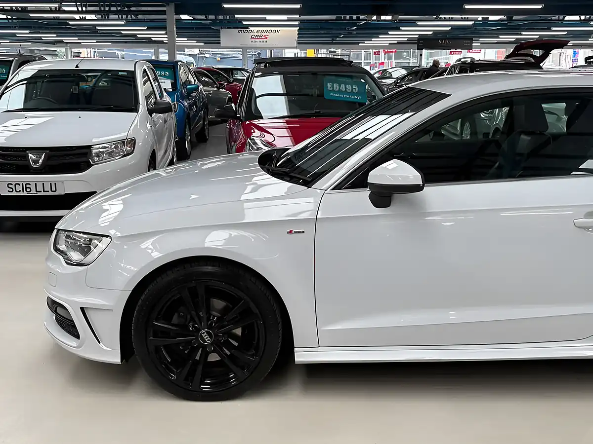 Used 2015 Audi A3 S Line White - Interior and Exterior details 5