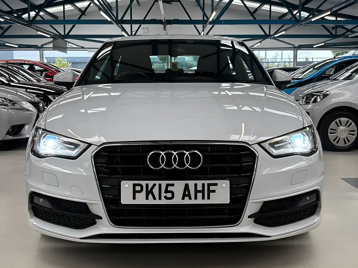 Used 2015 Audi A3 S Line White - Interior and Exterior details 8