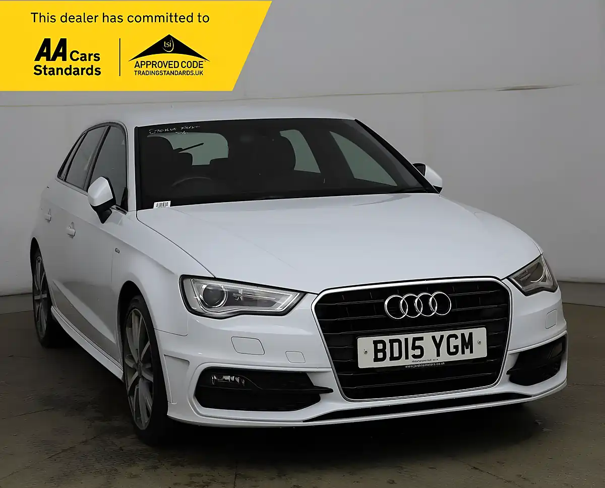 Used 2015 Audi A3 S Line White - Interior and Exterior details 2
