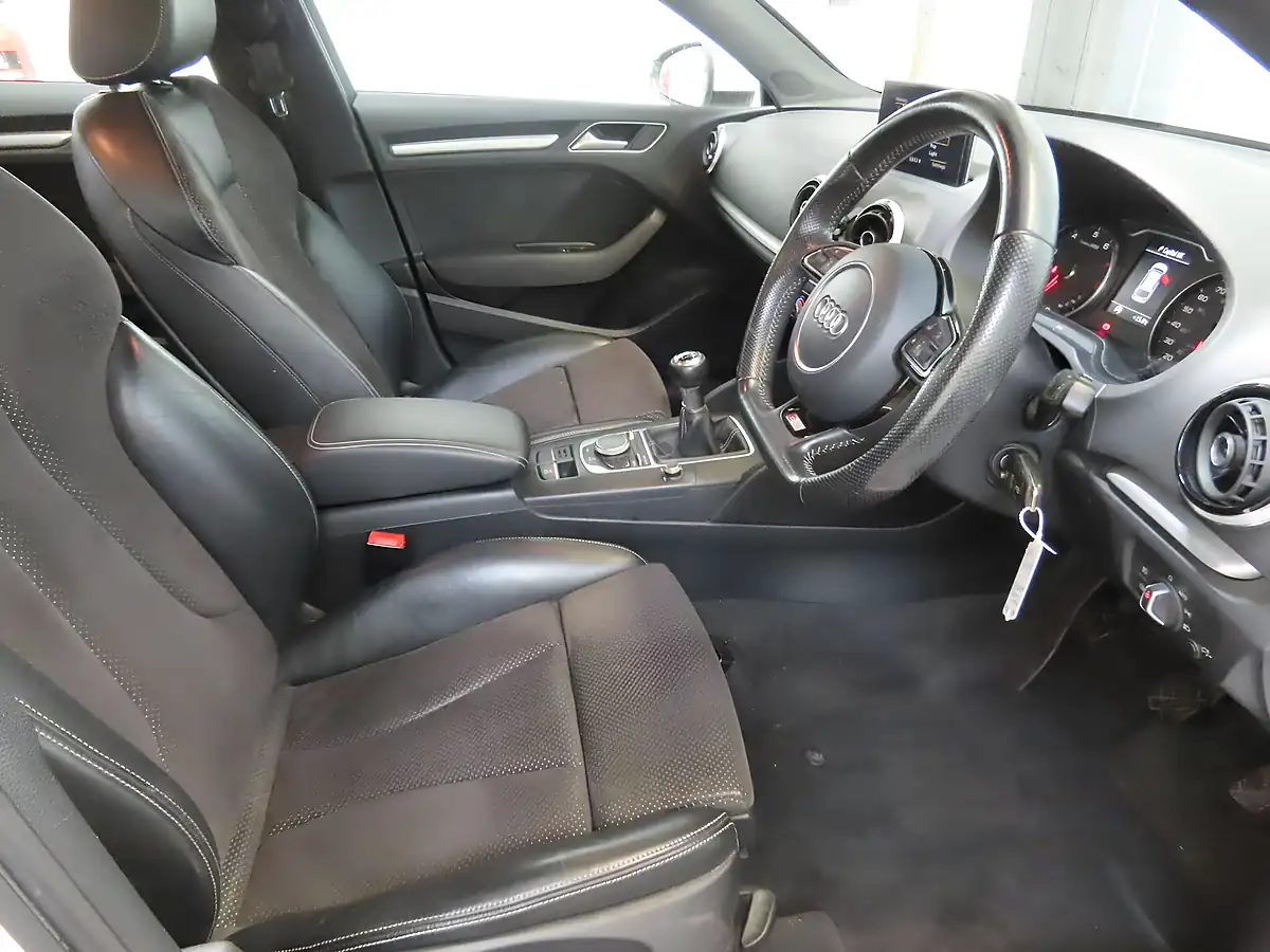 Used 2015 Audi A3 S Line White - Interior and Exterior details 6