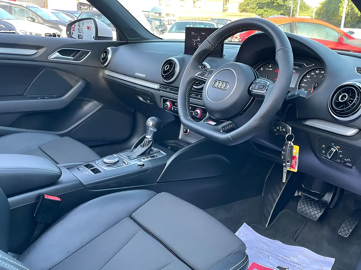 Used 2015 Audi A3 S Line White - Interior and Exterior details 11