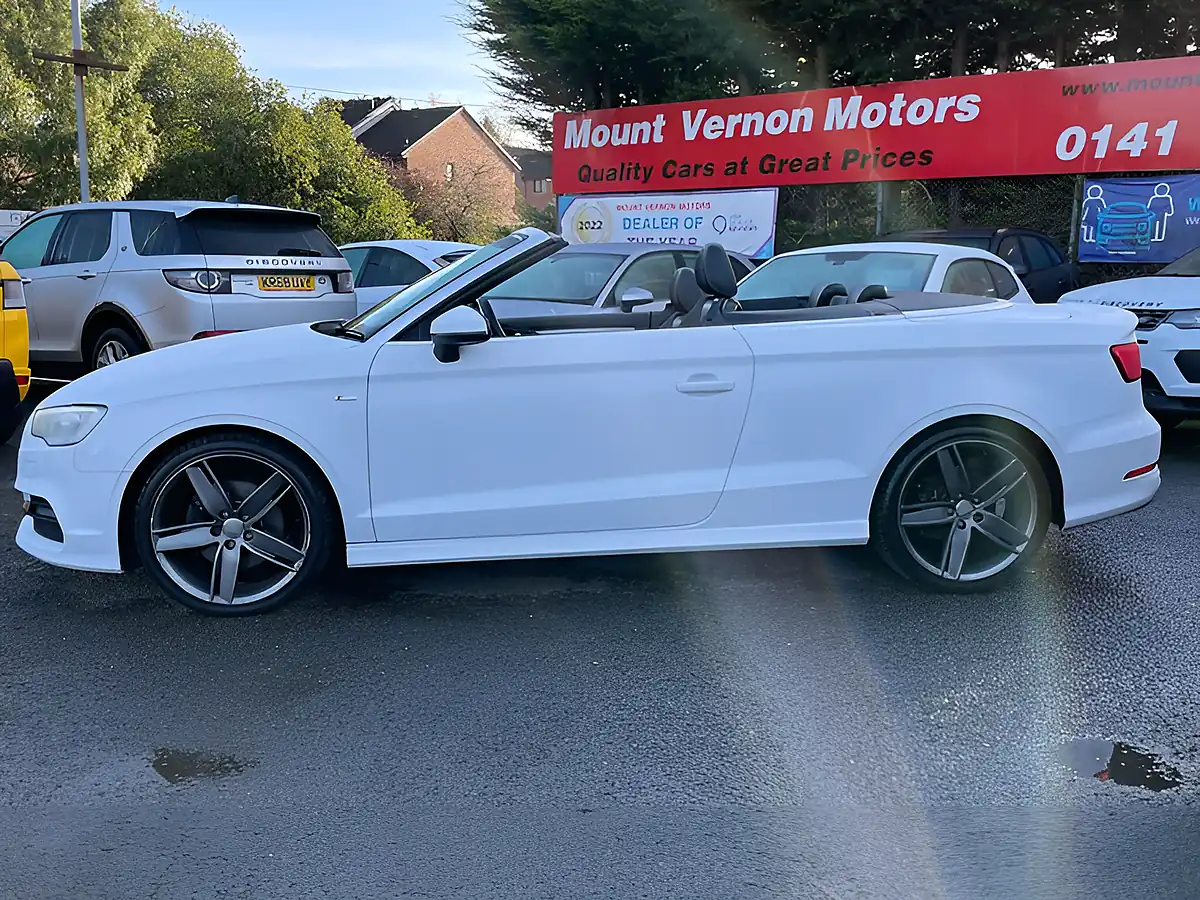 Used 2015 Audi A3 S Line White - Interior and Exterior details 5