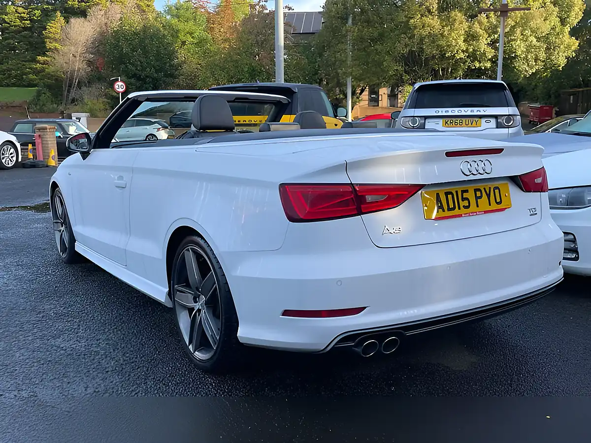 Used 2015 Audi A3 S Line White - Interior and Exterior details 6