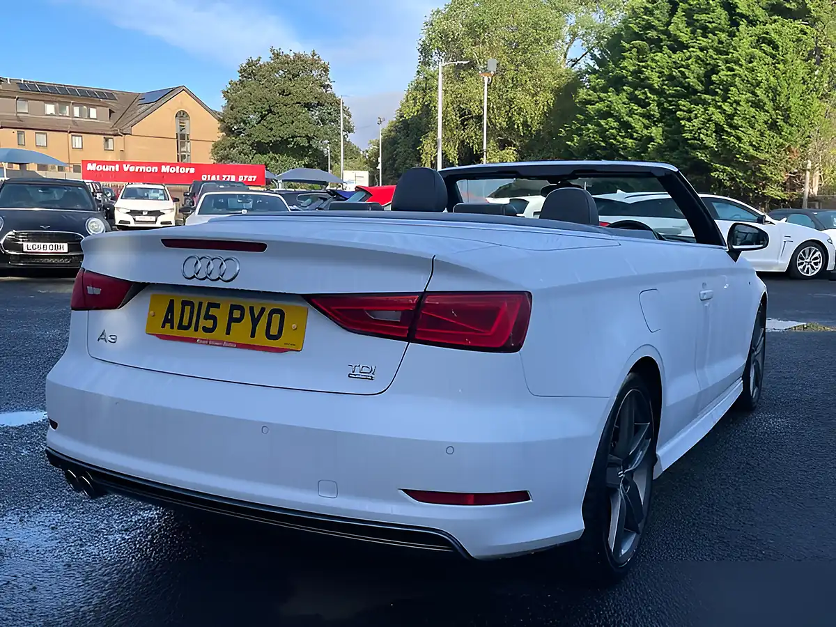 Used 2015 Audi A3 S Line White - Interior and Exterior details 8
