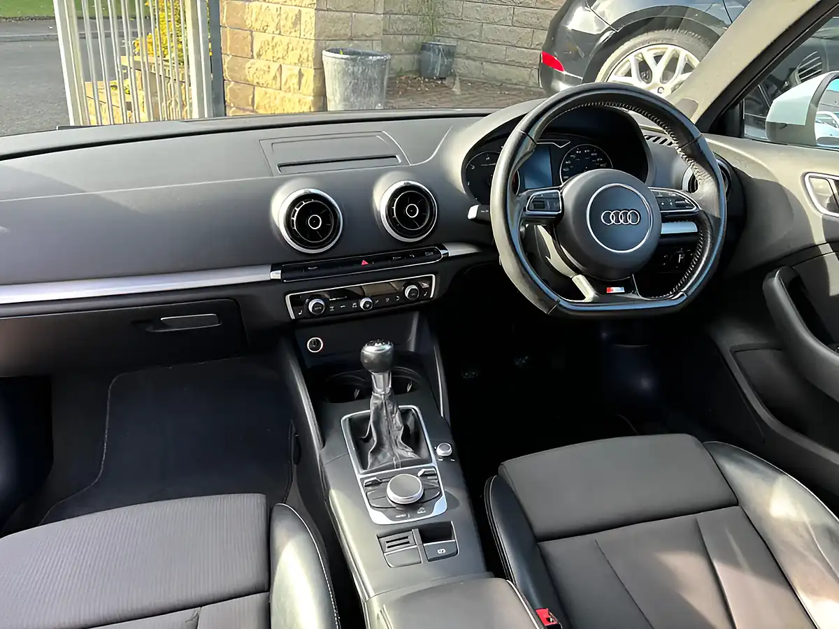 Used 2015 Audi A3 S Line White - Interior and Exterior details 11